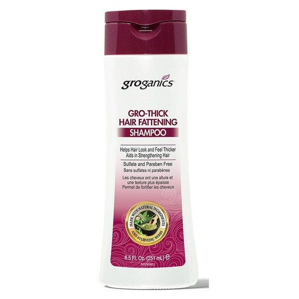 Groganics Grow - Thick Hair Fattening Shampoo 251ml - Gtworld.de