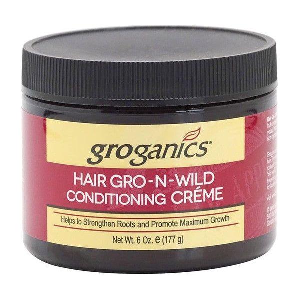 Groganics Hair Gro - n - Wild Conditioning Creme 177ml - Gtworld.de