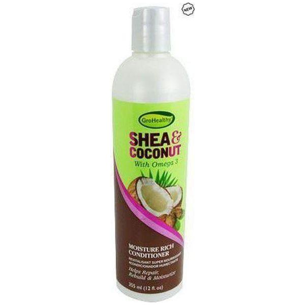 GroHealthy Shea Coconut Shea Moisture Rich Conditioner 355ml - Gtworld.de