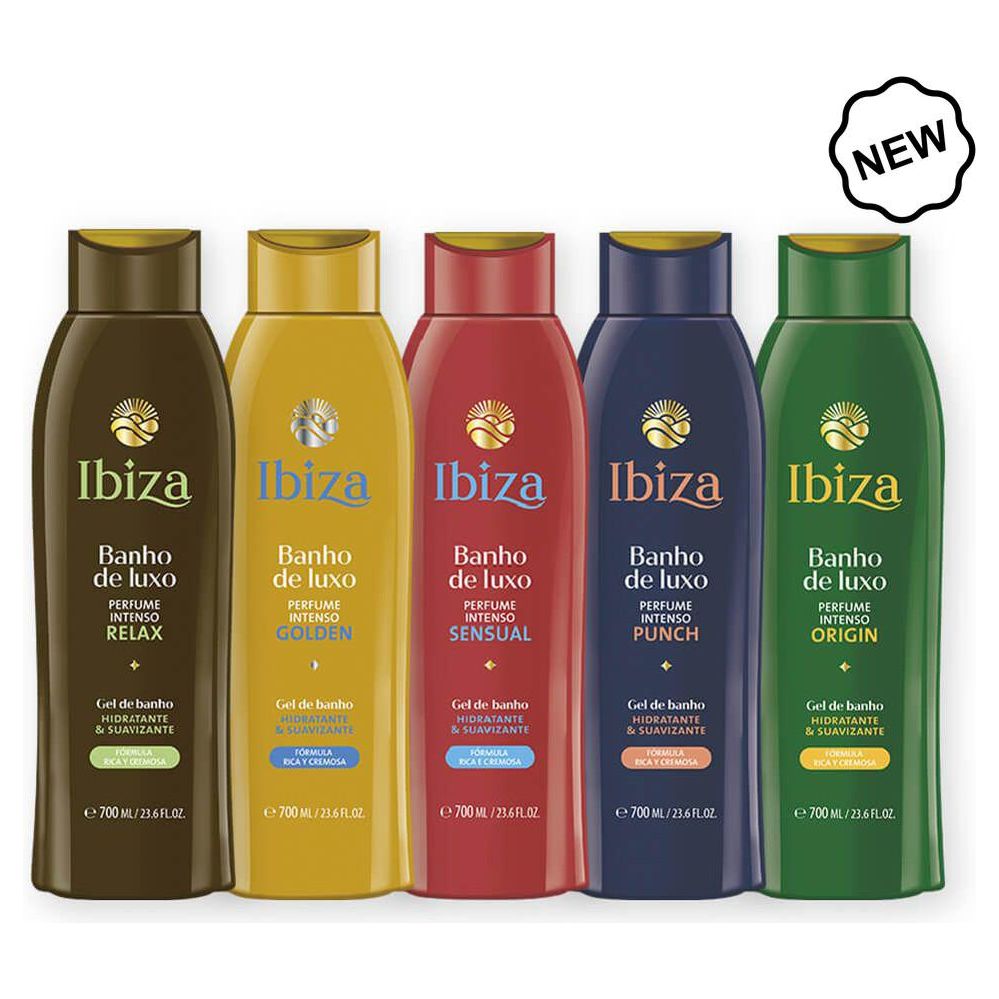 Ibiza Shower Gels 700ml