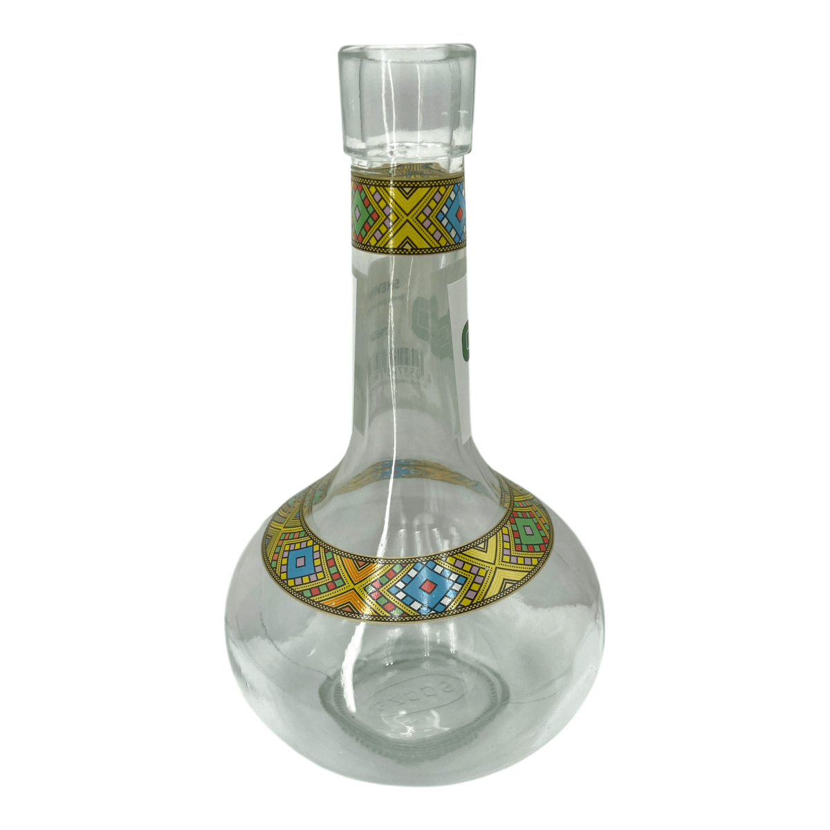 Habesha Berele glass pot 400ml Plain\Pattern - gtworld.de