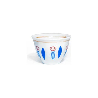 Habesha Shewhat 12pcs wave cup 90ml cawa blue/red/green - gtworld.de