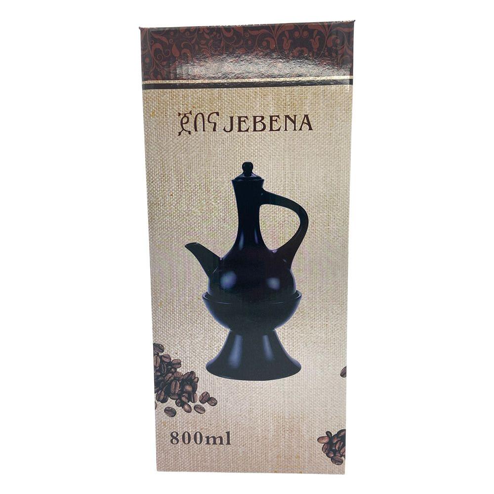 Habesha Shewhat Black Jebena with holder shiny - gtworld.de