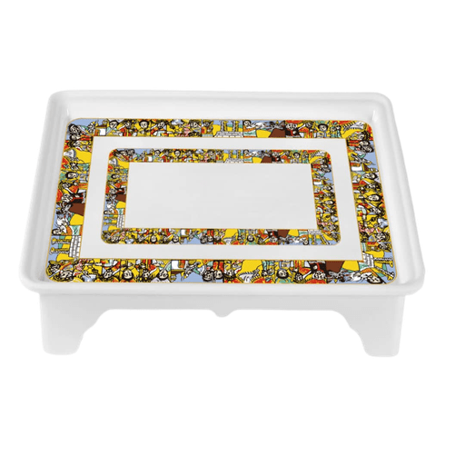 Habesha Shewhat Melamine coffee table Mid 601 37x28x5.8cm pattern/Illustration - gtworld.de