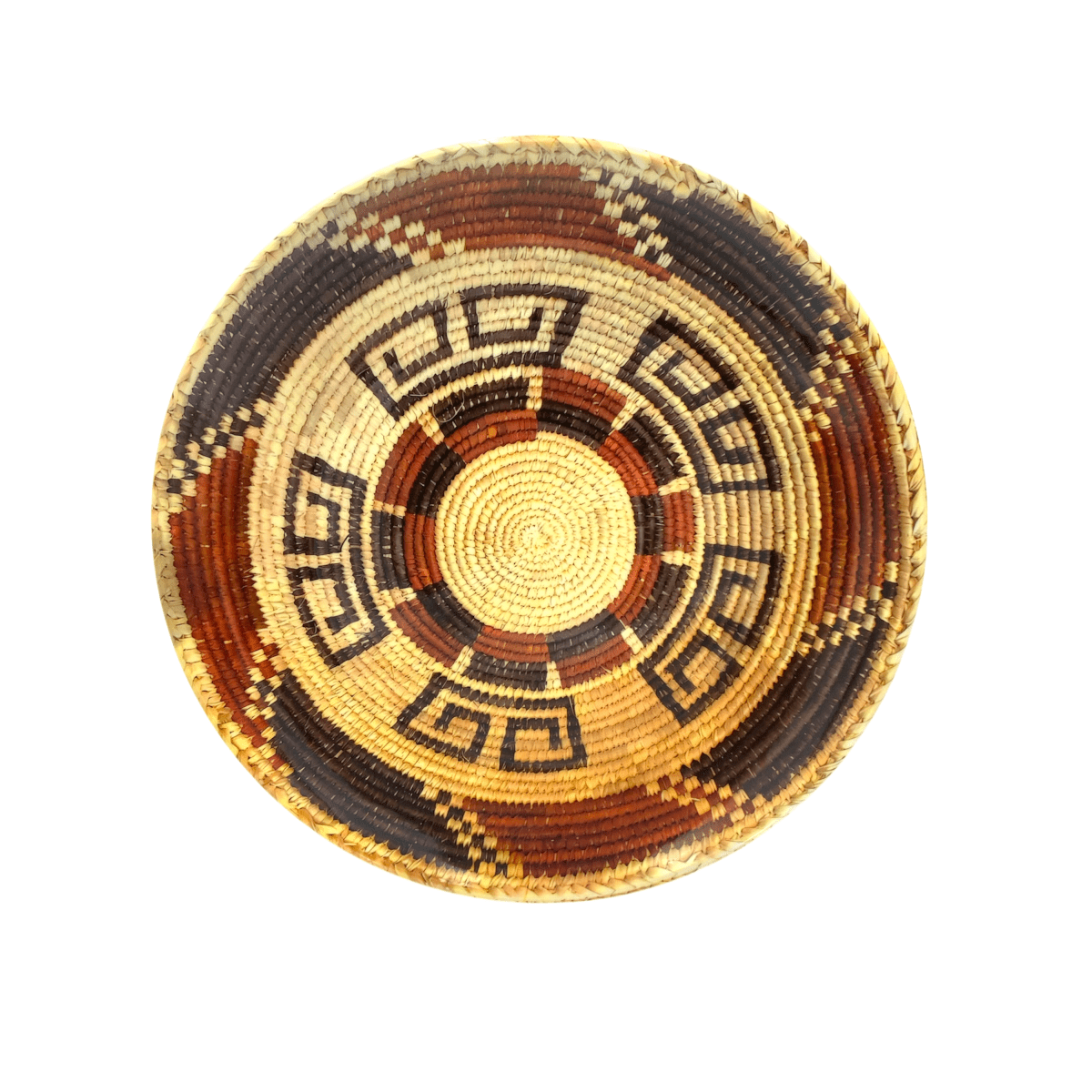 Habesha Shewhat Melamine platter tray 16inch A3 Traditional Plain/Geometric Motifs/Pattern - gtworld.de