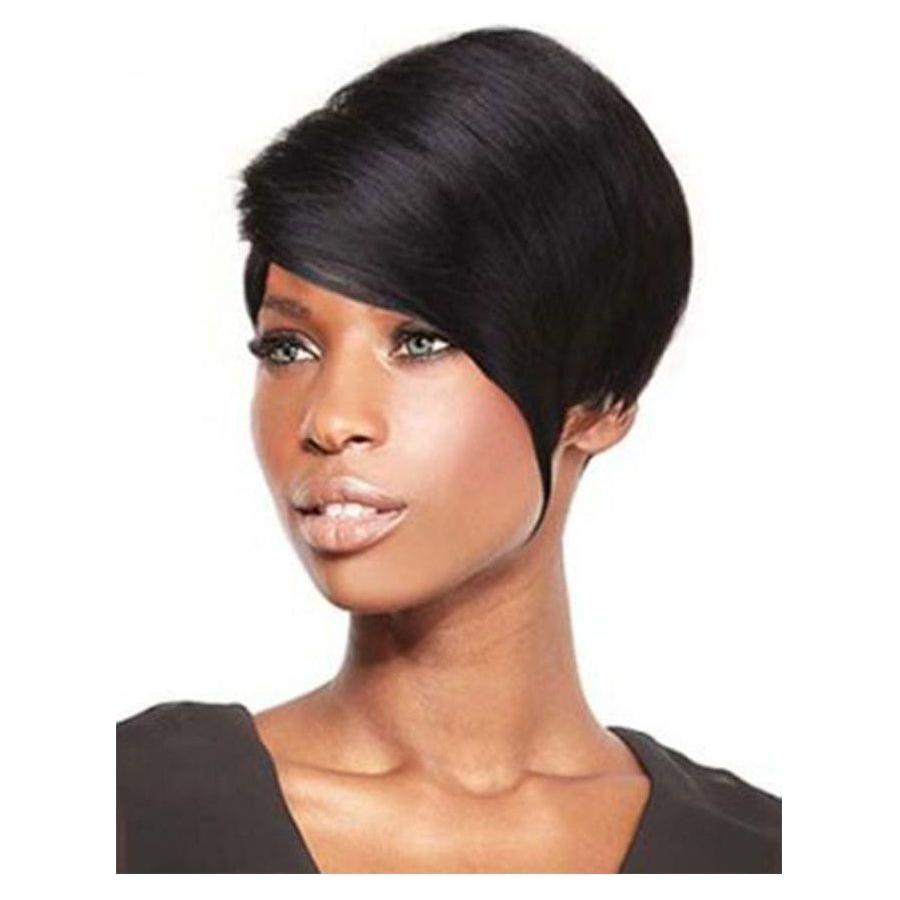 Hair by Sleek Virgin Gold Wig Larry Human Virgin Hair Color: N1B Natural Black - Gtworld.de