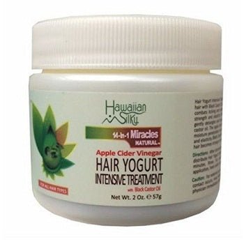 Hawaiian Silky Apple Cider Vinegar Hair Yogurt Intensive Treatment 2oz/16oz - gtworld.de