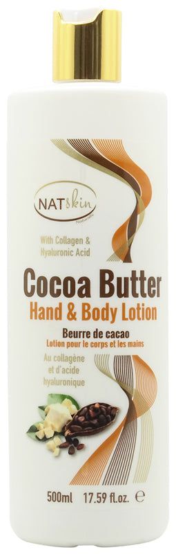 HAZ NATskin Cocoa Butter Hand &amp; Body Lotion 500ml