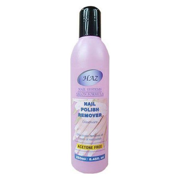 HAZ Nail Polish Remover Acetone Free 250ml - Gtworld.de