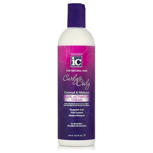 ic Fantasia Curly &amp; Coily Coconut &amp; Hibiscus Curl Activator Cream 370ml - Gtworld.de