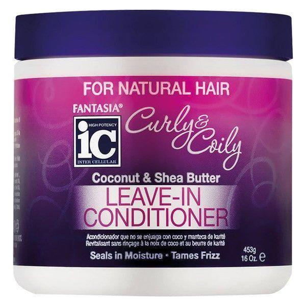 ic Fantasia Curly &amp; Coily Coconut &amp; Shea Butter Leave - in - Conditioner 453g - Gtworld.de