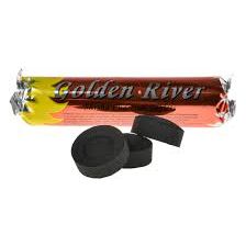 Golden River Long Burning Charcoal 33mm x 100