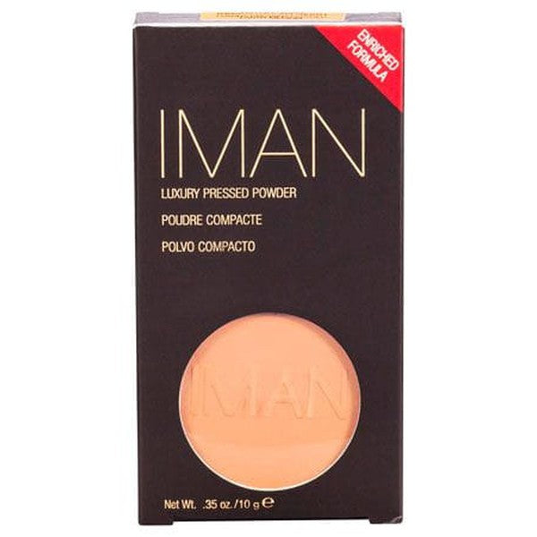 Iman Luxury Pressed Powder Earth Medium 10g