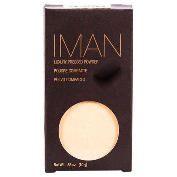 Iman Luxury Pressed Powder Sand Light Medium 10G