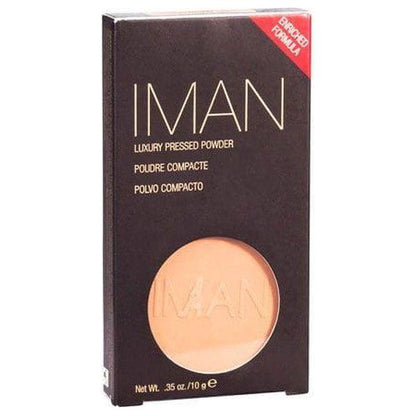 Iman Luxury Pressed Powder Clay Medium Dark 10g - Gtworld.de