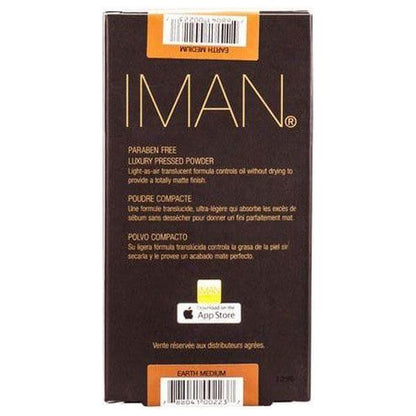 Iman Luxury Pressed Powder Earth Medium 10g - Gtworld.de