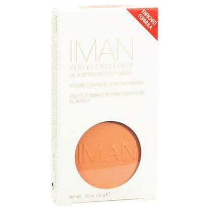 Iman Perfect Response Oil - Blotting Pressed Powder 10g - gtworld.de