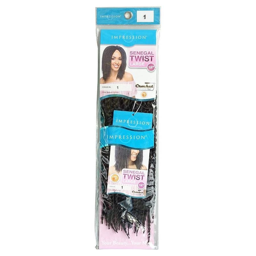 Impression Senegal Twist Large 12&quot; Synthetic Hair - Gtworld.de