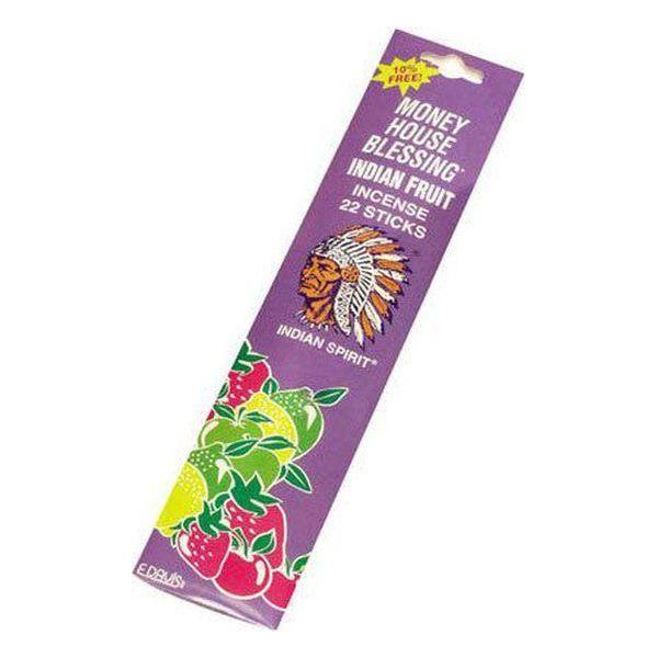 Indian Spirit Money House Blessing Indian Fruit Incense 22 sticks - Gtworld.de