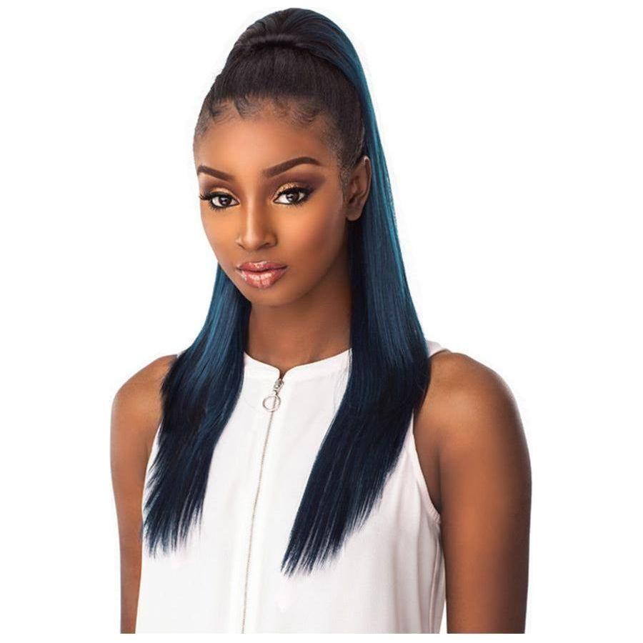 Instant Pony Simply Straight 24&quot; Synthetic Hair - T1B/613 - Gtworld.de