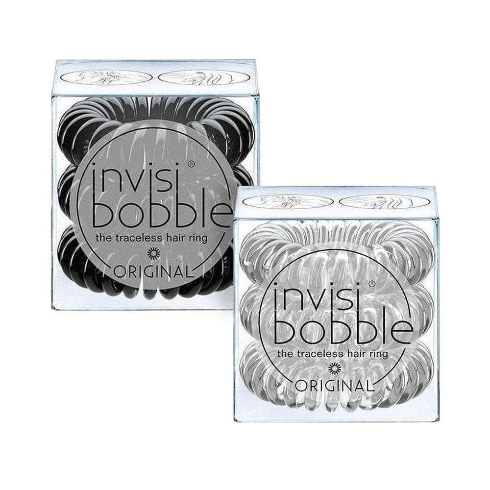 Invisibobble Hair Ring Original Black\Clear - gtworld.de