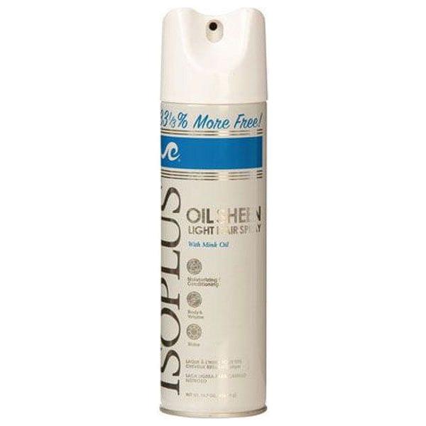 Isoplus Oil Sheen Light Hair Spray 14.7Oz