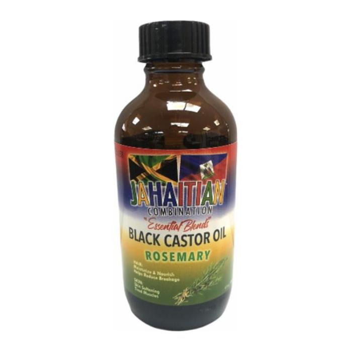 Jahaitian Combination Black Castor Oil Original Rosemary 4oz - Gtworld.de