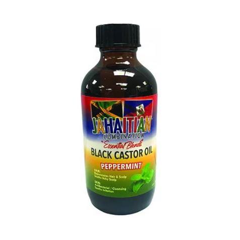 Jahaitian Combination Black Castor oil Peppermint 4oz - Gtworld.de