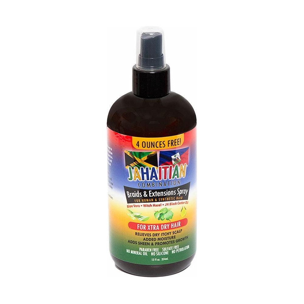 Jahaitian Combination Braid &amp; Extensions Spray For Xtra Dry 12 Oz