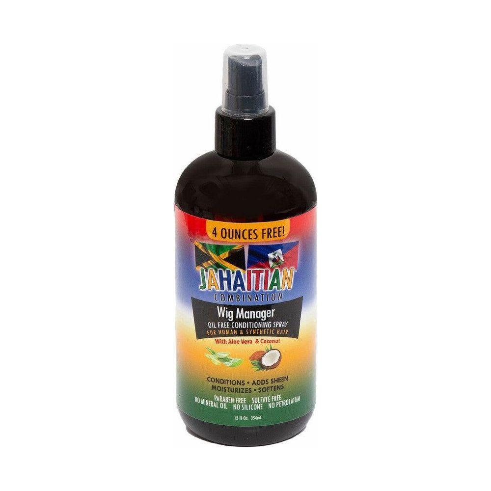 Jahaitian Combination Wig Manager Conditioning Spray With Aloe Vera And Coconut 12 oz - Gtworld.de