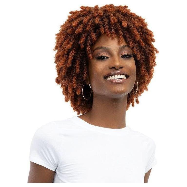 Janet Collection Natürliche Afro Kane Perücke - Synthetisches Haar - Gtworld.de