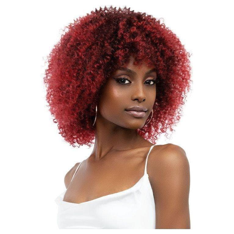 Janet Collection Natürliche Afro Leon Perücke - Synthetisches Haar - Gtworld.de