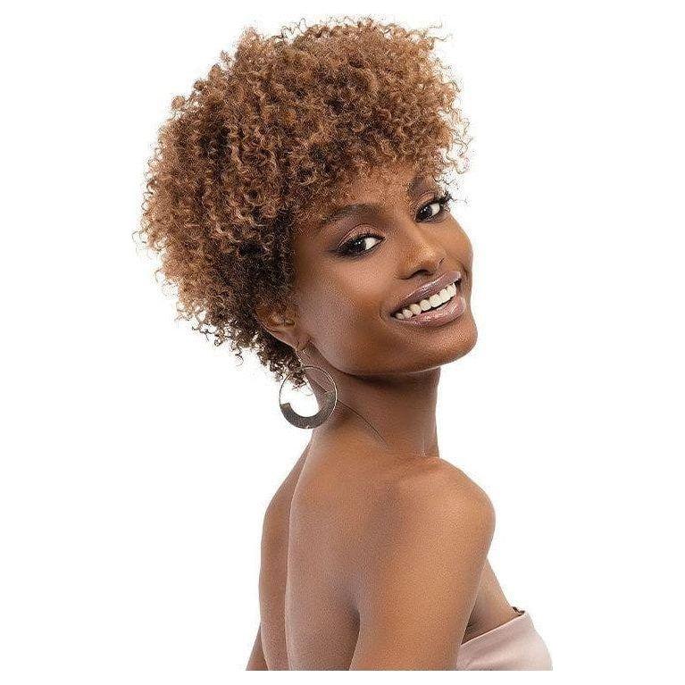 Janet Collection Natürliche Afro Mica Perücke - Synthetisches Haar - Gtworld.de