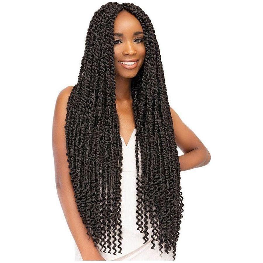 Janet Collection Passion Twist Braid 24" Synthetic Hair - Gtworld.de