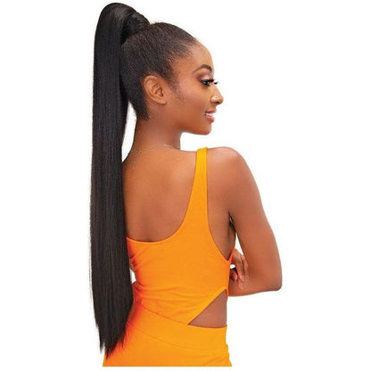 Janet Collection Snatch Wrap Yaky Ponytail Straight 32&quot; - Kunsthaar - Gtworld.de