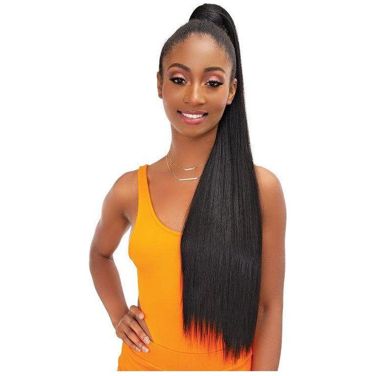 Janet Collection Snatch Wrap Yaky Ponytail Straight 32&quot; - Kunsthaar - Gtworld.de