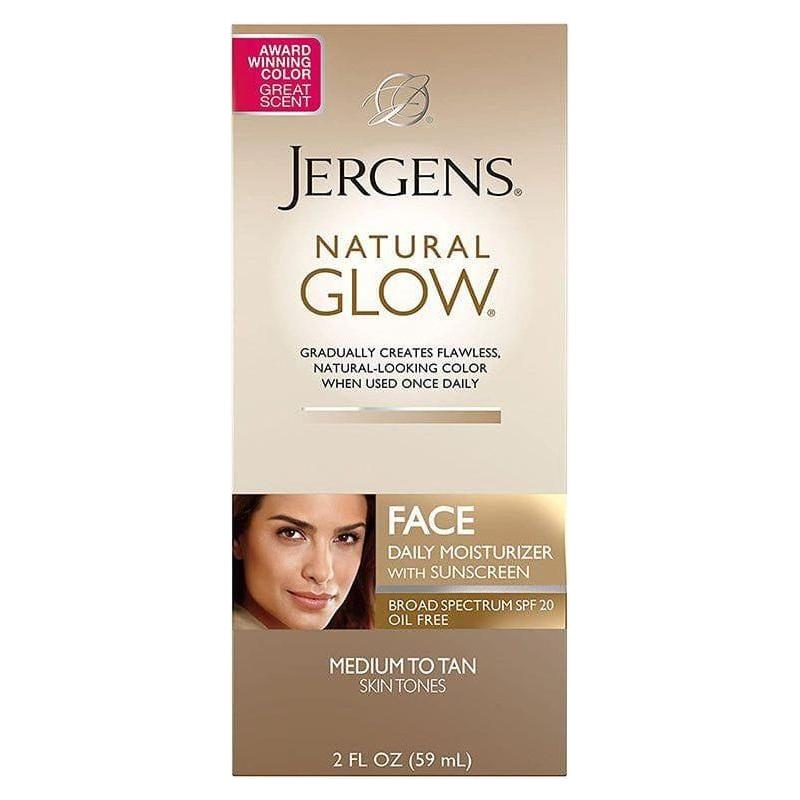 Jergens Natural Glow Face Daily Moisturizer Medium to Tan 59ml - Gtworld.de