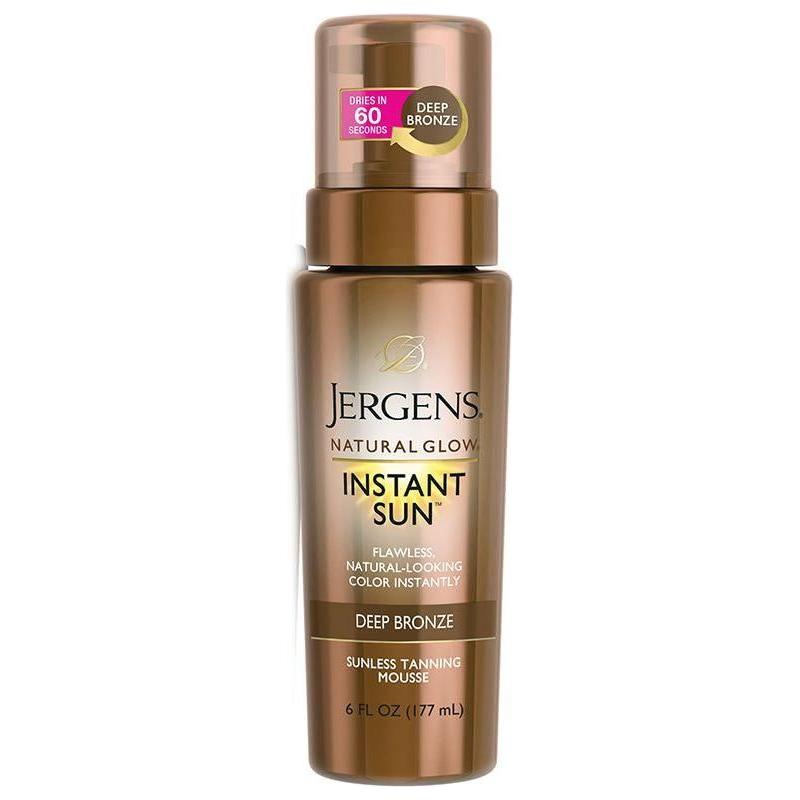 Jergens Natural Glow Instant Sun Deep Bronze 177ml - Gtworld.de