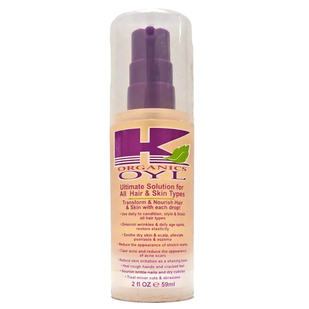 K Organics OYL Ultimate Solution for All Hair &amp; Skin Types 2oz - gtworld.de