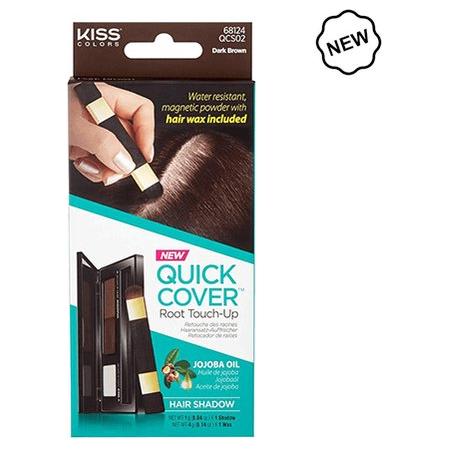 Kiss Colors Quick Cover Root Touch Up Shadow - Dark Brown - Gtworld.de