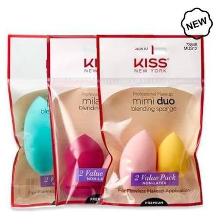 Kiss New York Professional Makeup Duo Blending Sponges