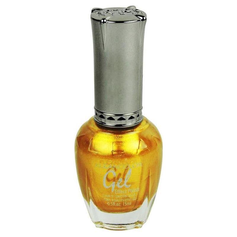 Kleancolor GEL EFFECT POLISH METALLIC YELLOW G162, 15ml - Gtworld.de