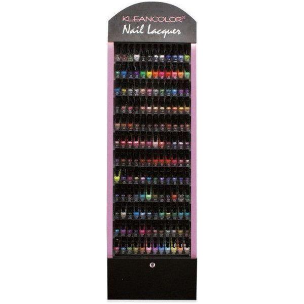 Kleancolor Nail Polish Floor Stand Display 144DZ, 20,8 x 175,26 x 45 cm - Gtworld.de