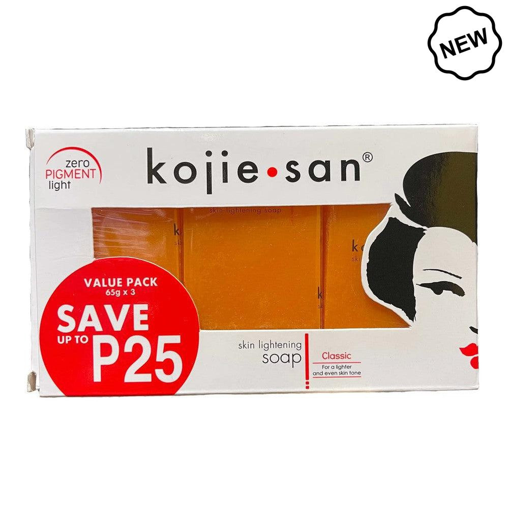 Kojie San Skin Lightening Soap 65g Pack Of 3 Soaps