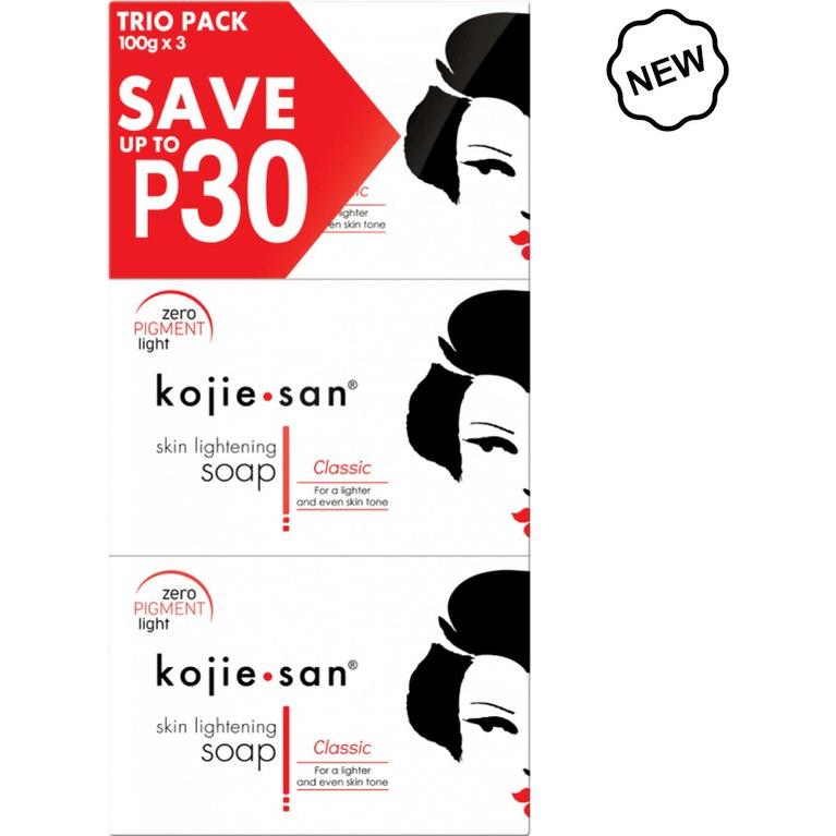 Kojie San Skin Lightening Soap 100g Pack Of 3 Soaps - Gtworld.de