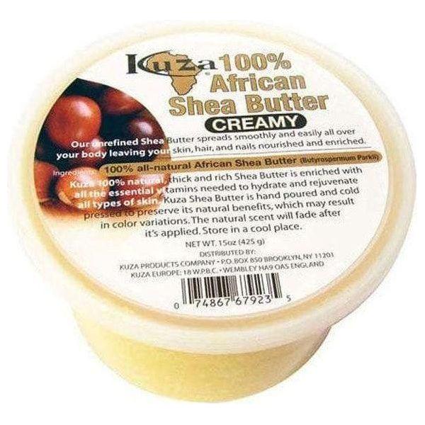 Kuza 100% African Shea Butter Creamy 443ml - Gtworld.de