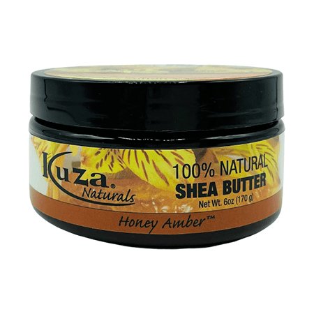 Kuza 100% Natural Shea Butter Honey - Amber 6 oz - Gtworld.de