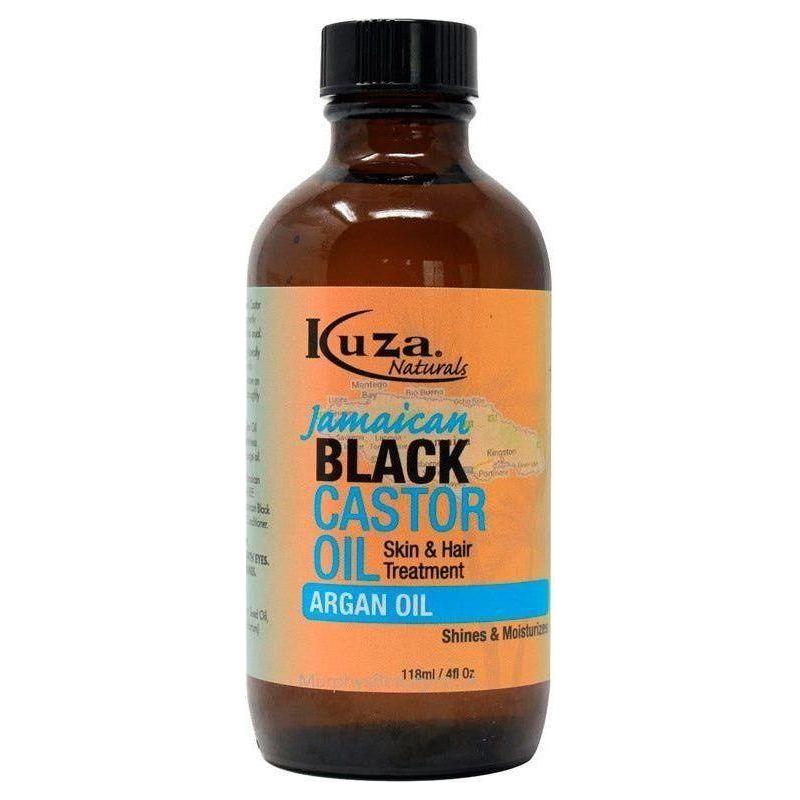 Kuza Jamaican Black Rizinus Arganöl 4oz - Gtworld.de