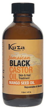 Kuza Jamaican Black Castor Oil Mango Seed Skin &amp; Hair Treatment 4 Oz