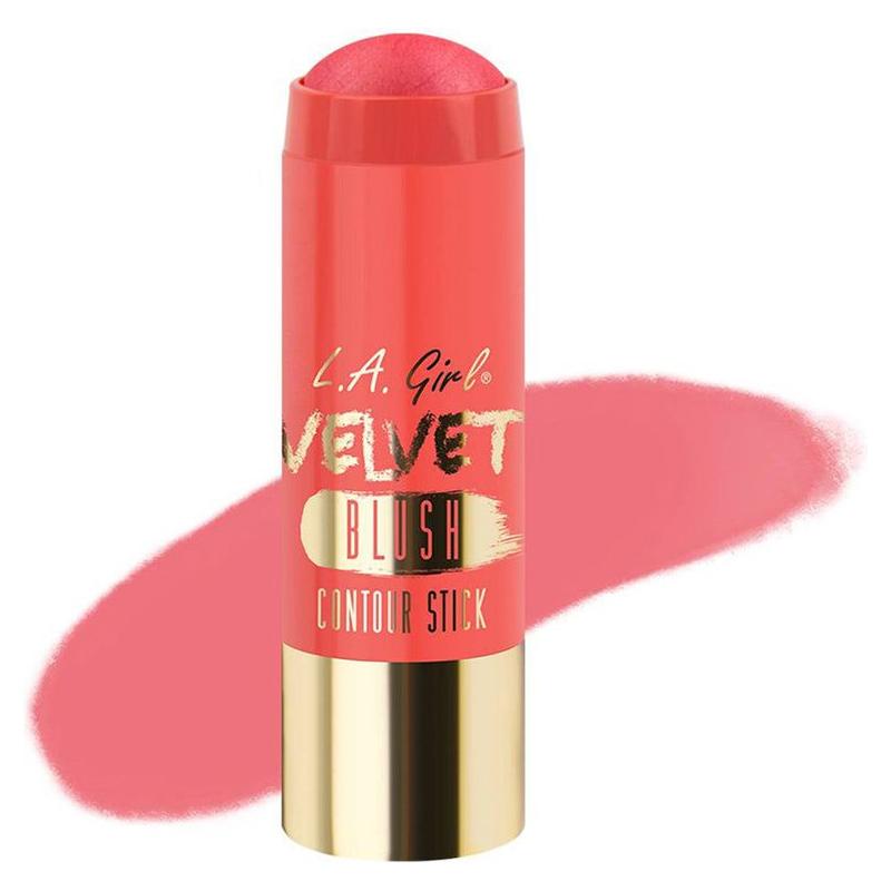 L. A. Girl Velvet Contour Stick Blush-My Bae 5.8 g